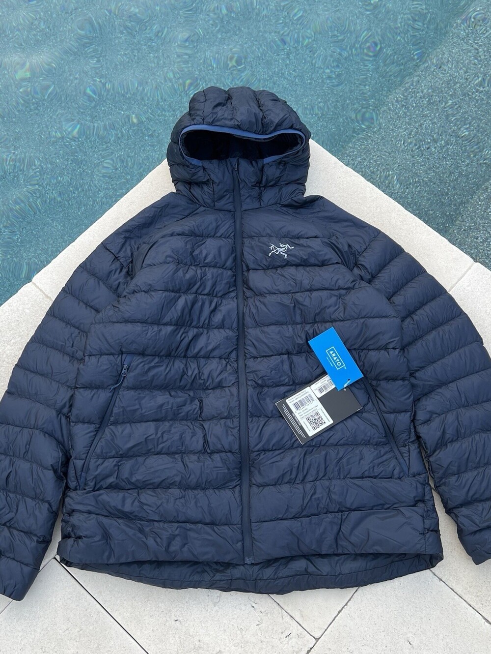 Arcter’yx Men's Cerium LT Hoody XXL Brand New Tags Hoodie Navy Blue Puffer Down